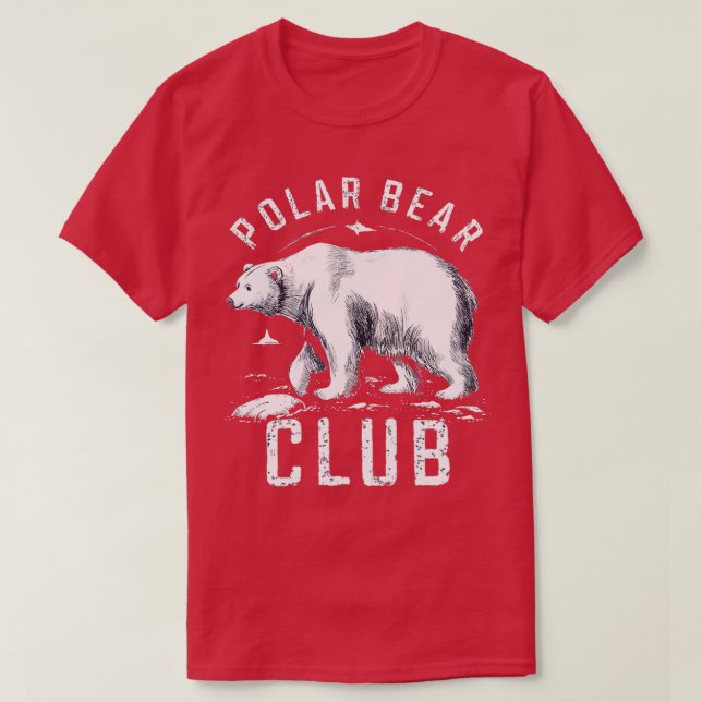 Camiseta Club de Oso Polar 2 (Diseño del anverso)