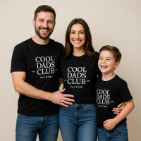 Camiseta Club de Papás Geniales Personalizada Papá