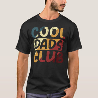 Camiseta Club de Papás Geniales Vintage Gráfico Retro Deter