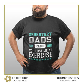 Camiseta Club de Papás Perezosos Estilo Universitario Perso