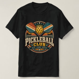 Camiseta Club de Pickleball Retro