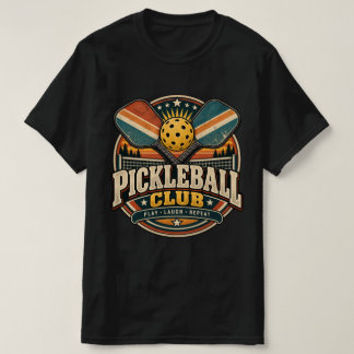 Camiseta Club de Pickleball Retro