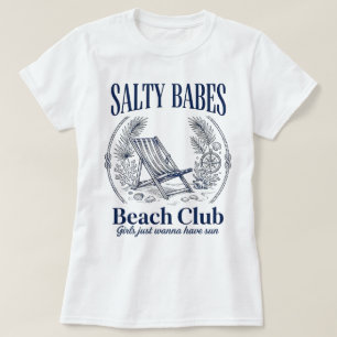 Camiseta Club de Playa Vintage Salty Babes