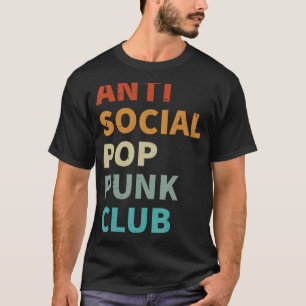 Camiseta Club de Punk antisocial pop