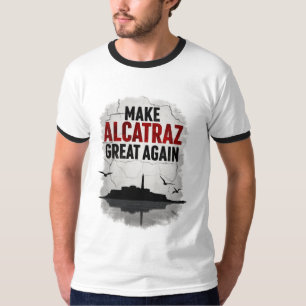 Camiseta Club de Renacimiento de Alcatraz - Sátira Retro