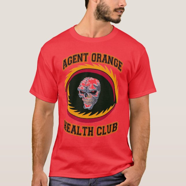 CAMISETA CLUB DE SALUD DE AGENT ORANGE (Anverso)