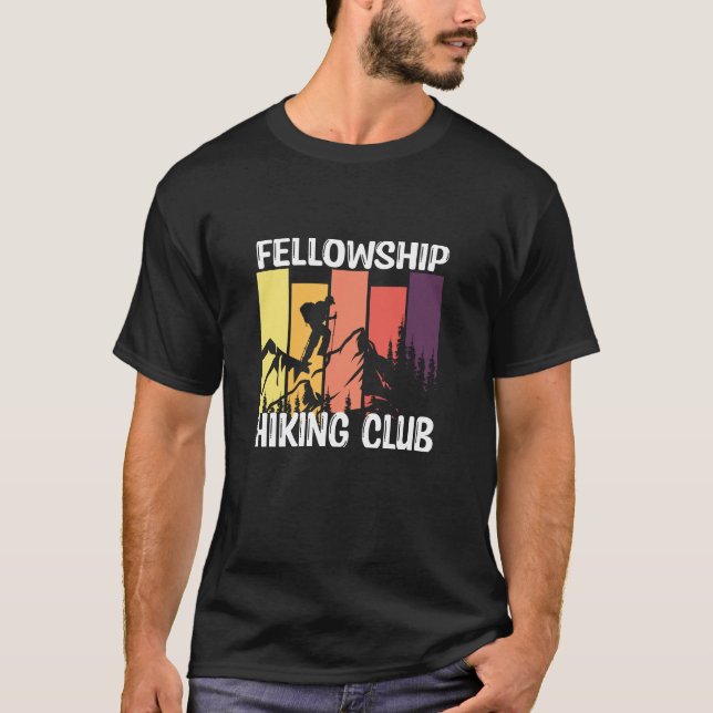 Camiseta club de senderismo de beca (Anverso)