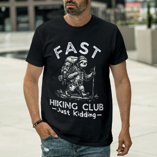 Camiseta Club de Senderismo Rápido, Solo Bromeo, Sloth Dive