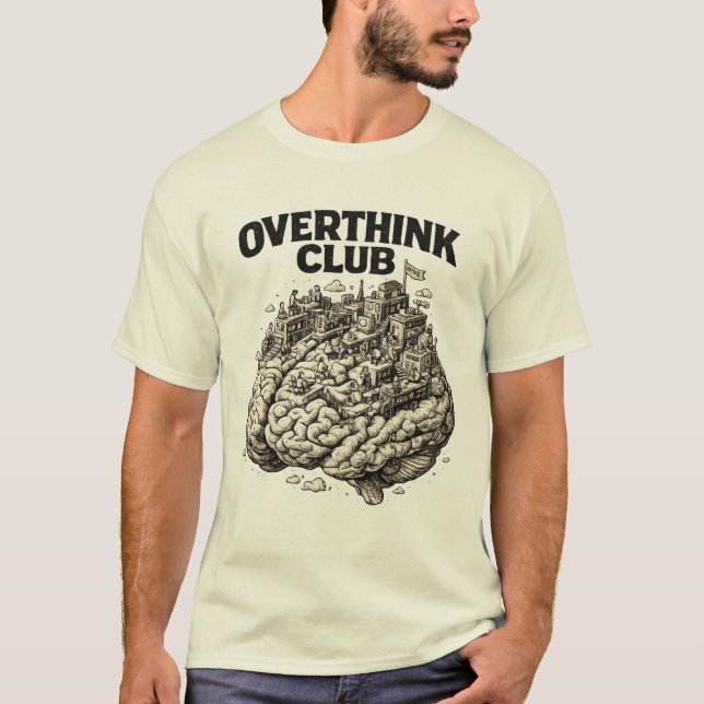 Camiseta Club de Sobrepensar (Anverso)