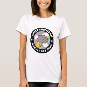 Camiseta Club de Supervivientes de la Tormenta Diaria Diver