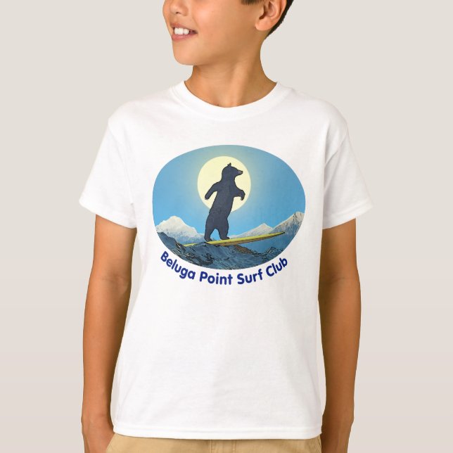 Camiseta Club de Surf Beluga Point (Anverso)