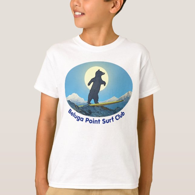 Camiseta Club de Surf Beluga Point (Anverso)