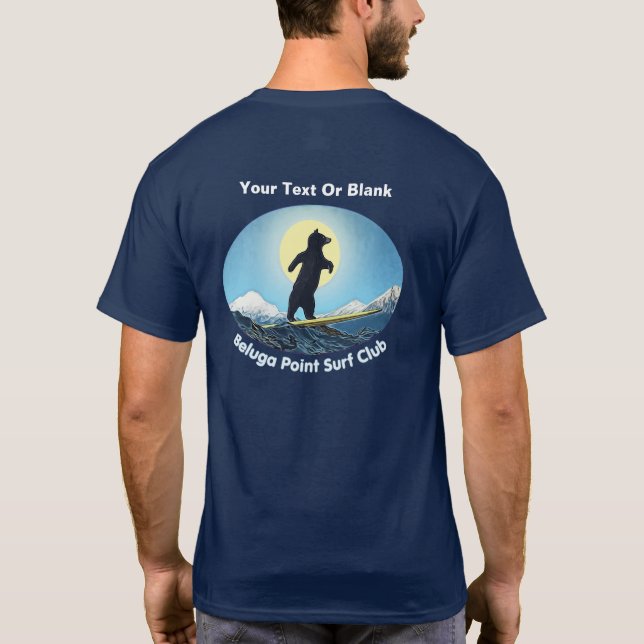 Camiseta Club de Surf Beluga Point (Reverso)