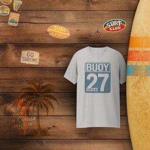 Camiseta Club de Surf Buoy 27   Costa de la Vintage