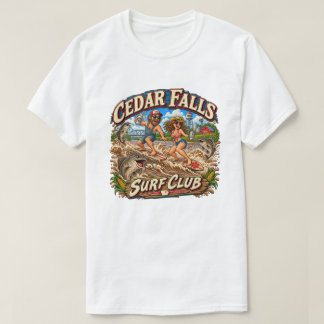 Camiseta Club de Surf de Cedar Falls