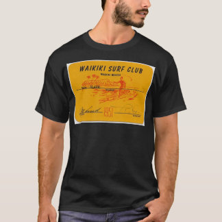 Camiseta club de surf de waikiki