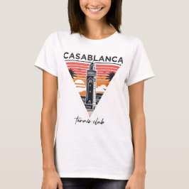 Camiseta club de tenis de casablanca