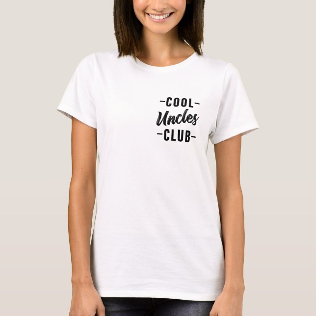 Camiseta Club de Tíos Geniales (Anverso)