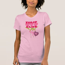 Camiseta Club de Tulipanes Rosa Lover
