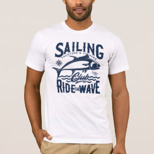 Camiseta Club de vela y pesca