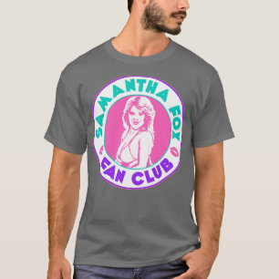 CAMISETA CLUB DE VENTILADORES DE SAMANTHA FOX
