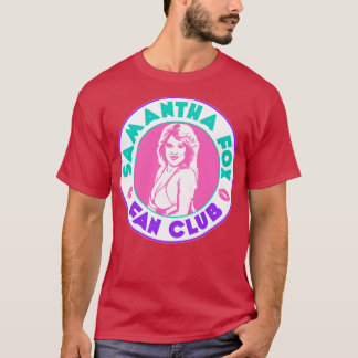 CAMISETA CLUB DE VENTILADORES DE SAMANTHA FOX
