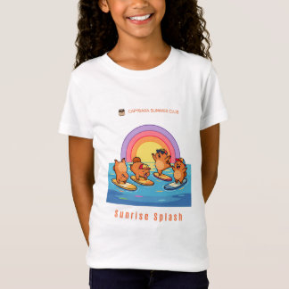 Camiseta Club de verano de carpinchos Amanecer Splash – Cut