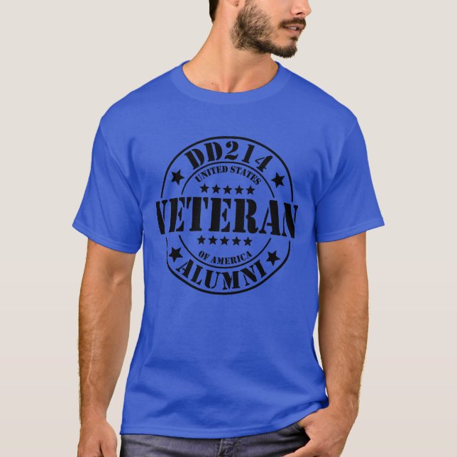Camiseta Club de Veteranos Alumnos DD214 (Anverso)