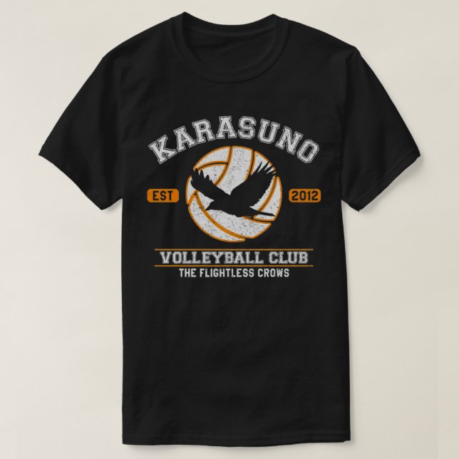 CAMISETA CLUB DE VOLEIBLES DE HAIKYUU KARASUNO (Diseño del anverso)