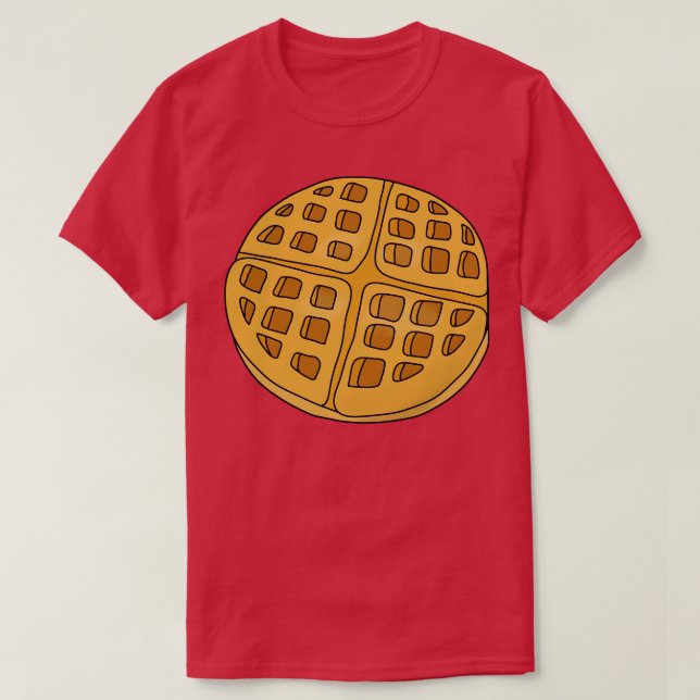 Camiseta Club de Waffle (Diseño del anverso)