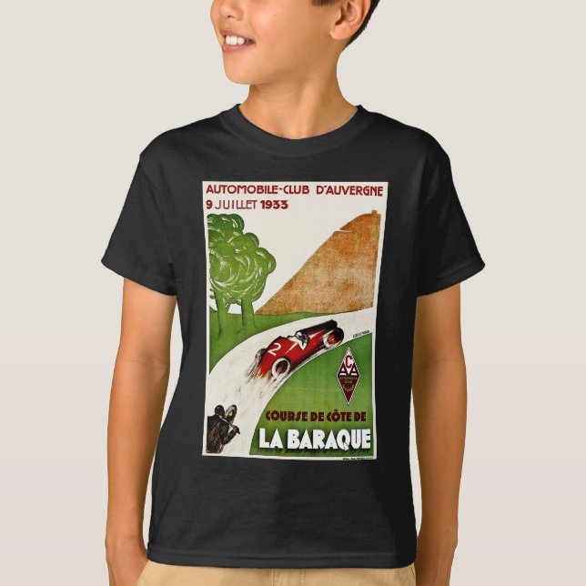 Camiseta Club del automóvil D'Auvergne 1933 (Anverso)