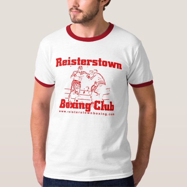 Camiseta Club del boxeo de Reisterstown (Anverso)