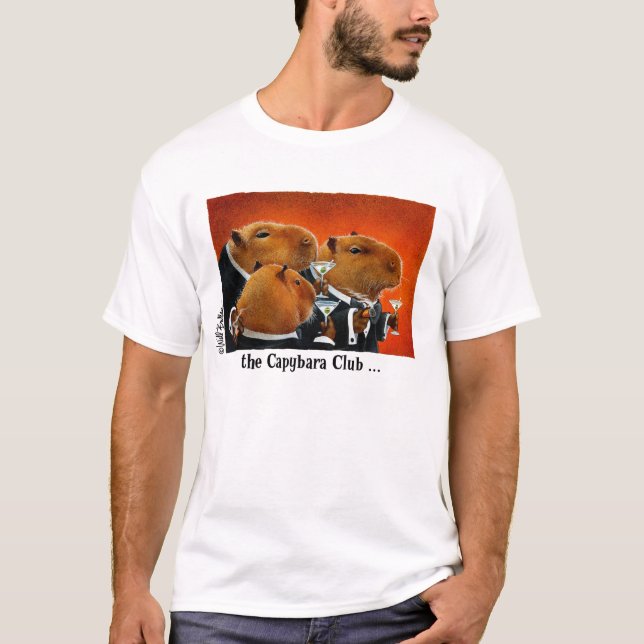 Camiseta Club del Capybara (Anverso)