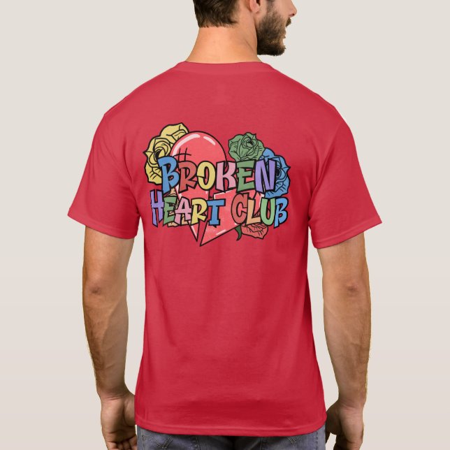 Camiseta Club del corazón roto (Reverso)