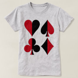 Camiseta Club del diamante de la espada del corazón