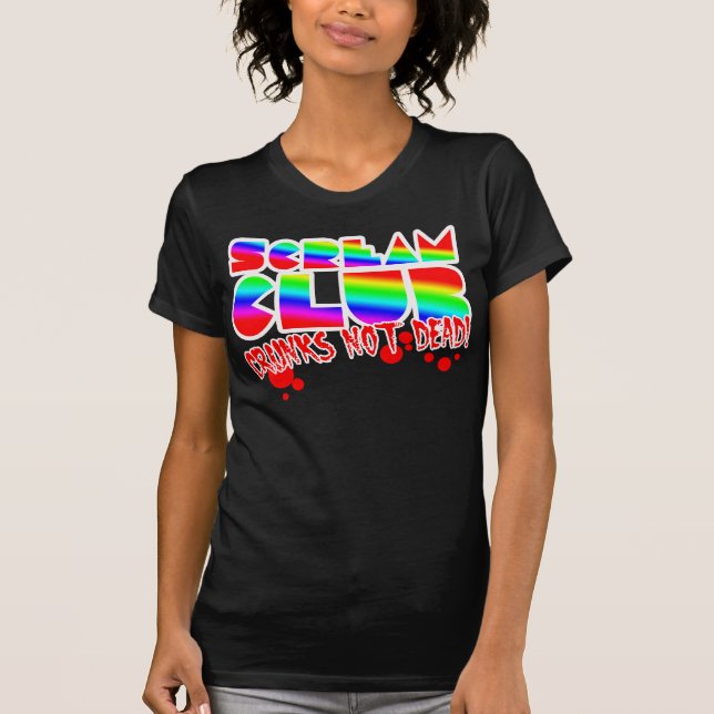 Camiseta Club del grito multicolor (Anverso)