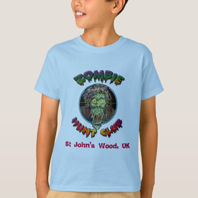 Camiseta Club del Hun del zombi (Anverso)