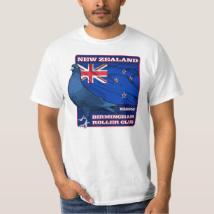 Camiseta Club del rodillo de Nueva Zelanda Birmingham