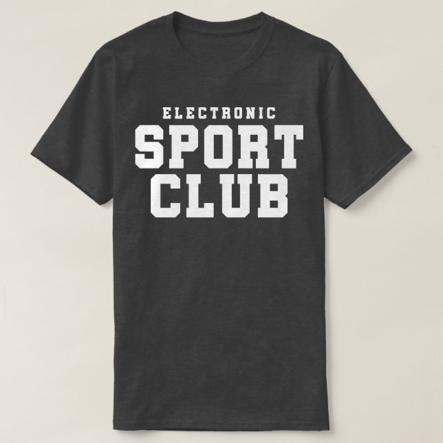 Camiseta Club Deportivo Electrónico (Diseño del anverso)