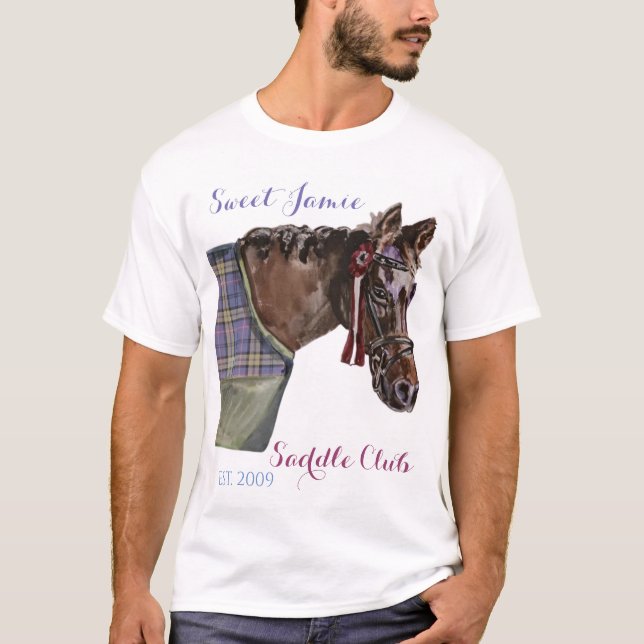 Camiseta club dulce Jamie Saddle (Anverso)