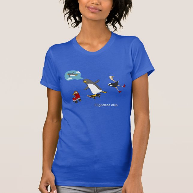 Camiseta Club Flightless 3 (Anverso)
