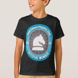 Camiseta Club fresco de los jugadores de ajedrez