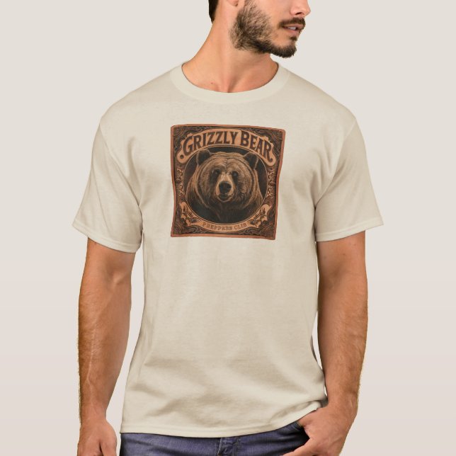 Camiseta Club Grizzly Bear Preppers (Anverso)