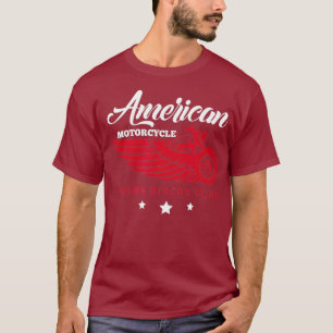 Camiseta Club Indio de Motociclista Americano