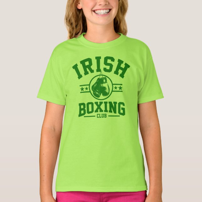 Camiseta Club Irlandés de Boxeo (Anverso)