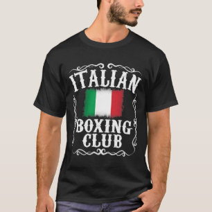 Camiseta Club Italiano De Boxeo T Shirage Vintage Boxer Ita
