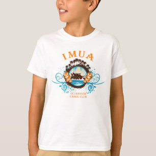 Camiseta Club Keiki 2009 de la canoa de soporte de Imua