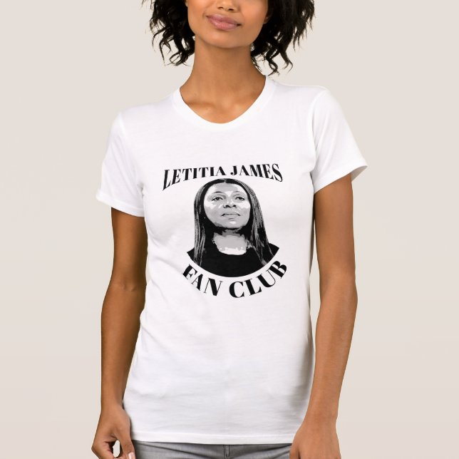 Camiseta Club Letitia James Fan (Anverso)