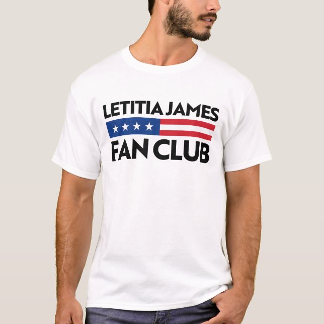 Camiseta Club Letitia James Fan (Anverso)