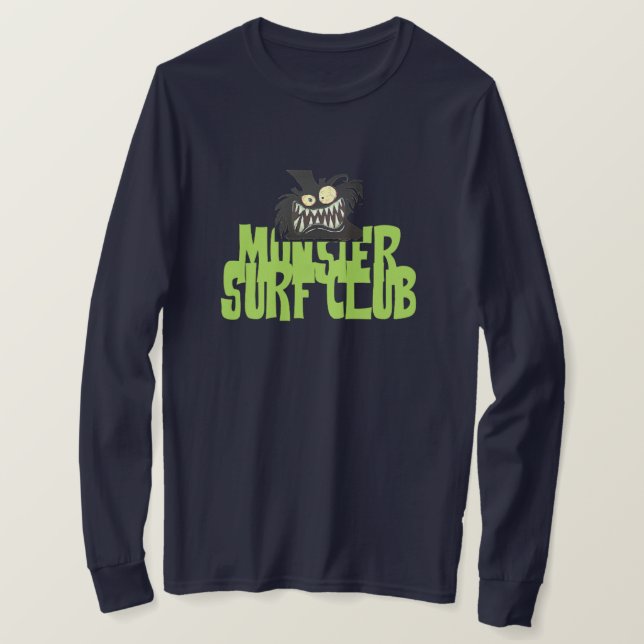Camiseta Club Monster Surf (Anverso del diseño)